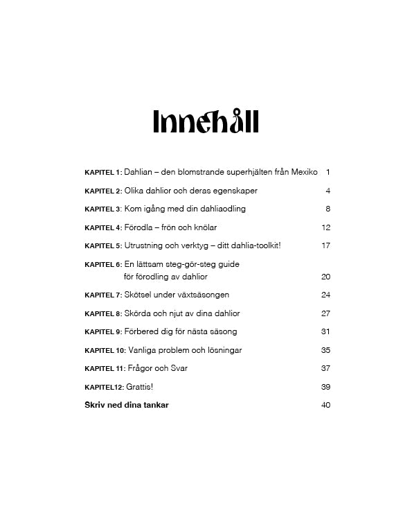 För dig som vill lyckas med dahlior – även som nybörjare